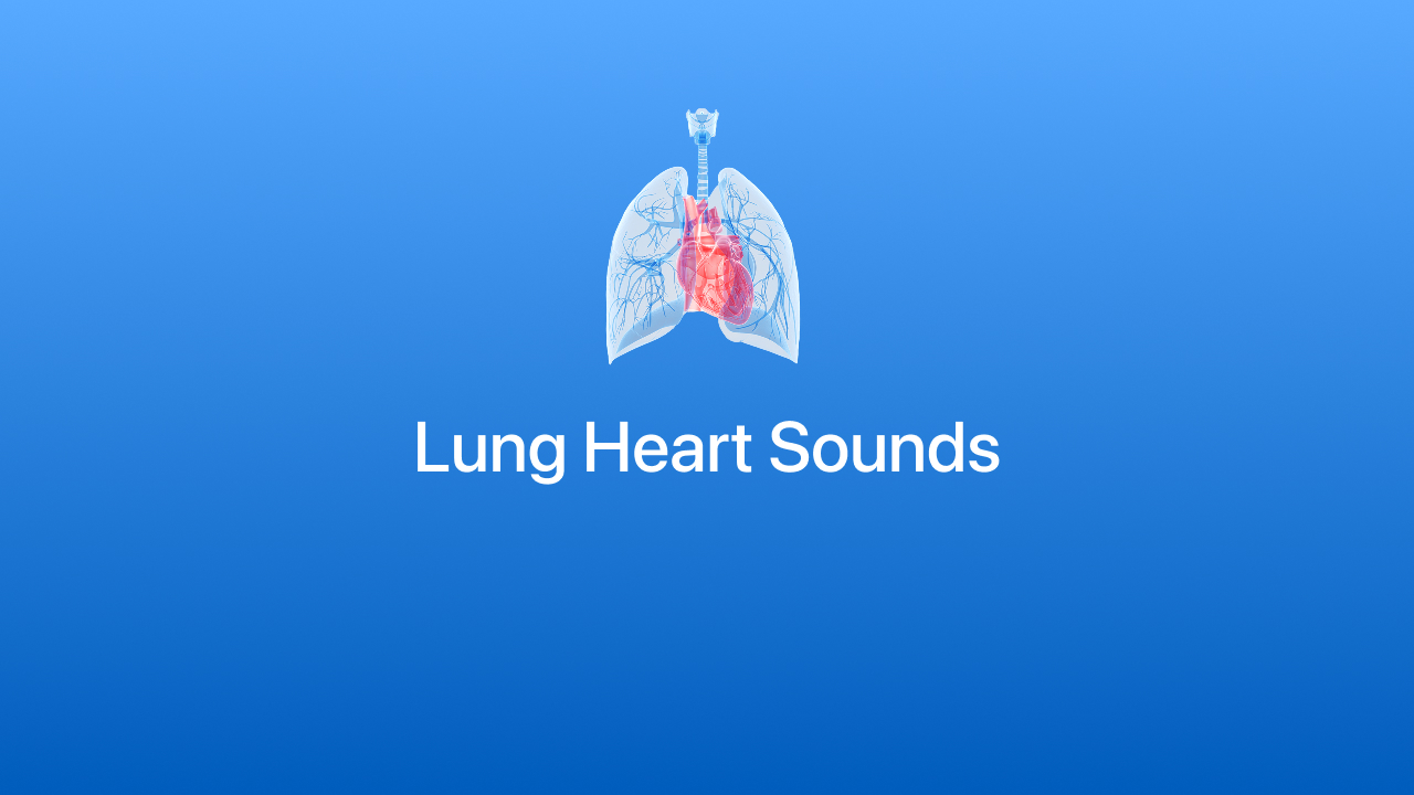 Lung Heart Sounds banner